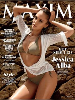 Jessica Alba nude for Maxim