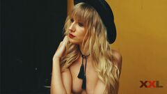 7. Lesja Nikitjuk nude in hot photos for XXL (breasts, butt)