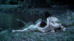Hayley Atwell nude in The Pillars of the Earth movie (butt)