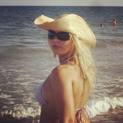 13. Irina Prikhodko in a bikini