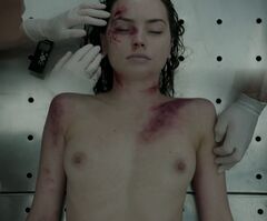 2. Daisy Ridley nude in Silent Witness series (breasts)