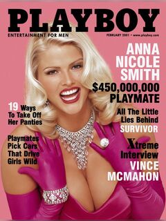 Anna Nicole Smith's hot nude photos for Playboy