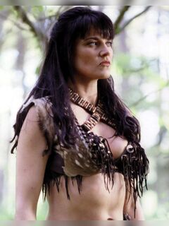 25. Lucy Lawless nude in bed scenes from Spartacus series