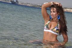 Anna Salivanchuk's photos in a bikini