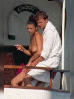 3. Catherine Zeta-Jones' nude boobs in paparazzi's photos