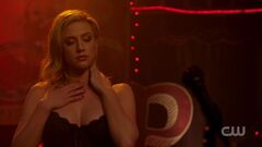 Lili Reinhart in lingerie in Riverdale series (2017)