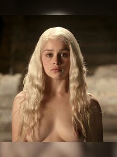 5. Emilia Clarke nude in Game of Thrones series