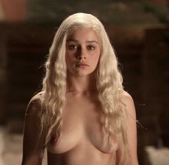 6. Emilia Clarke nude in Game of Thrones series