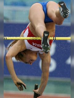 19. Elena Isinbaeva's flashings (butt)