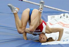 20. Elena Isinbaeva's flashings (butt)