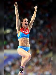 23. Elena Isinbaeva's flashings (butt)