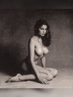 12. Laetitia Casta completely nude in photos for erotic magazines