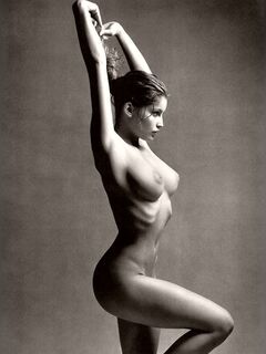 7. Laetitia Casta completely nude in photos for erotic magazines