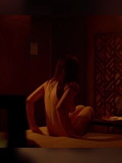 5. Alexandra Daddario's naked butt in Lost Girls and Love Hotels movie
