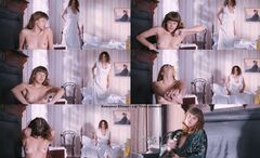 4. Ekaterina Shpitsa's nude boobs in Ogni pritona movie