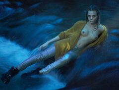 Cara Delevingne nude in hot photos from magazines