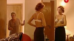 2. Larisa Udovichenko in lingerie in Women's logic movie (2002)