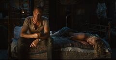 8. Janina Studilina nude in a bed scene in Stalingrad movie