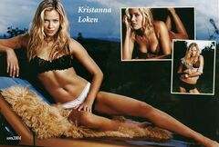 12. Kristanna Loken's hot photos in lingerie for Maxim and other magazines