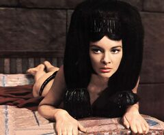 Barbara Brylska naked in Faraon movie (1966)
