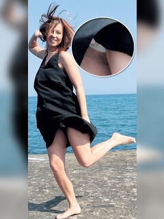 Julija Savicheva's flashings from performances (boobs, butt)