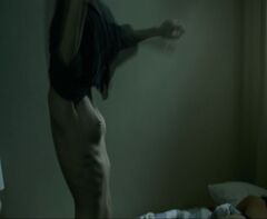 Elodie Yung nude in The Girl with the Dragon Tattoo movie (breasts)