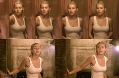 Erotic shots with Elisha Cuthbert from movies