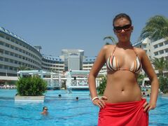 2. Elena Poljanskaja's photos in a bikini