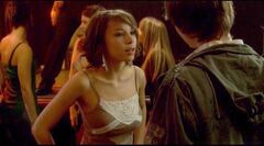 Jessica Parker Kennedy flashed boobs in Decoys 2: Alien Seduction