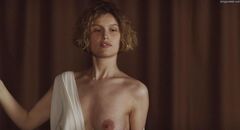 8. Laetitia Casta's hot shots from movies (boobs, pussy)