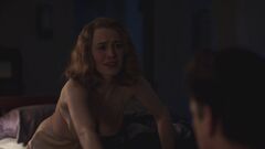 3. Dominique McElligott in lingerie in The Last Tycoon series