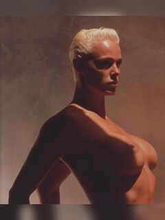 2. Brigitte Nielsen completely nude in erotic photos