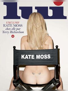 18. Kate Moss posed nude for magazines (boobs, butt, pussy)