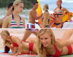 4. Lucy Fry's flashings from Lightning Point series (2012)