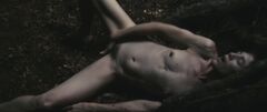 Charlotte Gainsbourg completely nude in Antichrist movie
