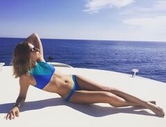 3. Ksenija Sobchak in a bikini