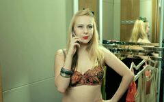 Larisa Baranova in lingerie from SashaTanja series
