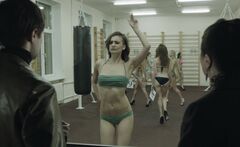 10. Irina Vilkova in a bikini and topless