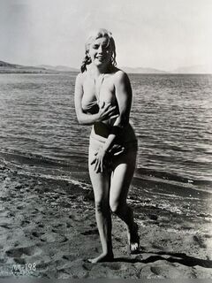 8. Marilyn Monroe nude in b&w photos