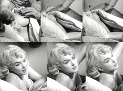 9. Marilyn Monroe nude in b&w photos