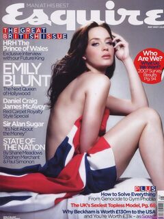 Emily Blunt's hot photos from magazines