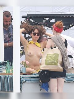 12. Dakota Johnson's nude boobs in paparazzi's photos