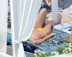 15. Dakota Johnson's nude boobs in paparazzi's photos