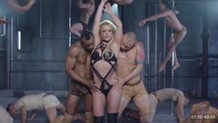 10. Britney Spears in erotic lingerie in Make Me clip