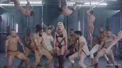 8. Britney Spears in erotic lingerie in Make Me clip
