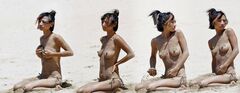 Bai Ling in a bikini