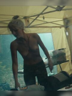 4. Linda Lapinsh's naked breasts from Survival game series