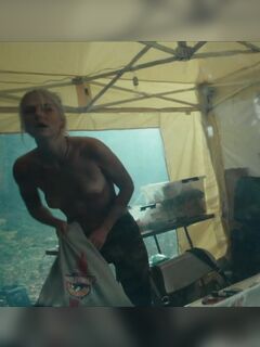 5. Linda Lapinsh's naked breasts from Survival game series