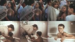 Anna Nazareva flashed her boobs in Dance floor movie (1986)