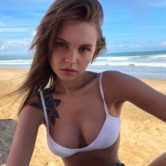 4. Anastasija Shheglova's explicit photos photos in a bikini